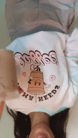 Not sure why this is upside down but posting anyways! Is there a better sound than the iced coffee swirl?! (Maybe it’d be even better if Peppa Pig wasn’t in the background 🤣) This print is available in a crewneck, tank and tee! ..#dunkin #icedcoffee #icedcoffeeaddict #mamaneedscoffee #coffeetime