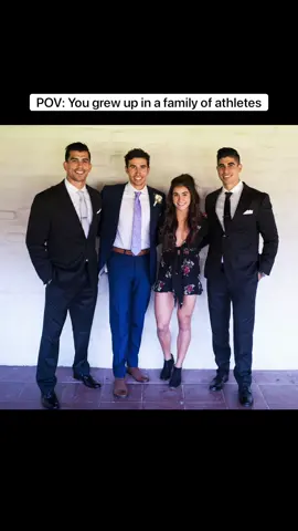 POV: You grew up in a family of athletes. 💪 #Siblings #FitTok #family #pov #Fitness #fyp