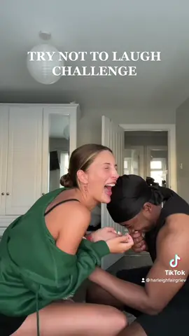 Try not to laugh challenge. Had to include the end clip as well🤣 #fyp #trynottolaugh #relationships #boyfriend #weirdnoises