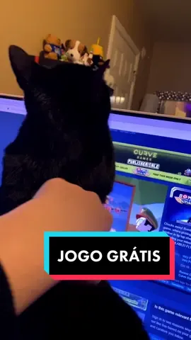 O gato não é grátis kkkkkkk #jogogratuito #freegames #gamerbrasil