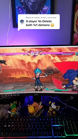 Reply to @radial_leafy Straight Menaces #anime #mugen #deleto #xslayer #videogames #gaming
