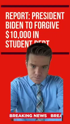 #greenscreen President Biden to announce $10,000 in student loan forgiveness per person.  #Studentloan #studentloanforgiveness  #DebtForgiveness #FYP #ForYouPage #BreakingNews #PresidentBiden