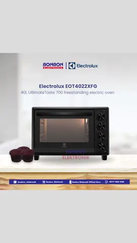 Electrolux EOT4022XFGOven 4in1 multifungsi dengan fungsi toast, bakes, grills dan roasted meats 💕 #oven #electrolux #fypシ