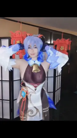 Responder a @jonasderivia así es !! Alguien tiene flores dulces? #ganyu #ganyucosplay #GenshinImpact #genshinimpactcosplay