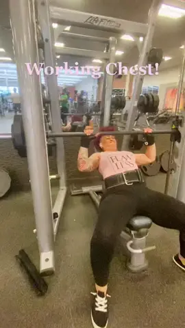 My first workout that I post on TikTok! 58 years young, not losing a step. #fyp #gymmom #GymTok #Fitness #chestworkout