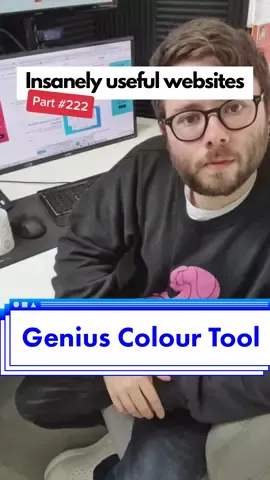 You'll never struggle with colours again.  #graphicdesigndaily #designertips #design101 #usefulwebsites @mronlinereviewer