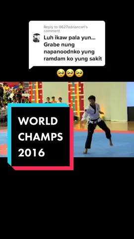 Reply to @0627adriancarl  yes po ako yun hihi🥺🙏🏼💯 #TaekwondoPh  #PhilippineTaekwondoAssociation #WorldChamps2016 #LimaPeru #10thWorldPoomsaeChampionships  #Taekwondo #Poomsae #AthletesofTiktok #TiktokSportsPH #LabanPilipinas #fyp #foryou #foryourpage #AskTeamPh