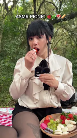 🍓🌿🍄🥖 #asmr #asmrsounds #mukbang #fyp