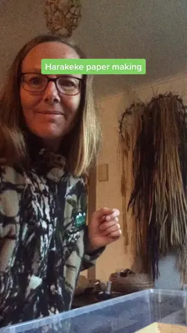#harakeke #papermaking #harakekepaper