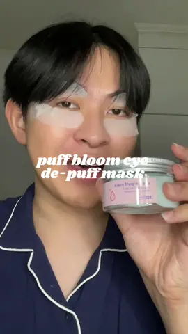 post ka na rin review ng eye de-puff mask para wala na ko utang sa inyo 😌🤍
