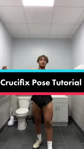 My version #tutorial #crucifix #crucifixpose #posing #posetutorial
