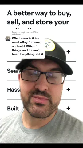 Reply to @peytonnnnn000  #greenscreen Great question! Think of it as a storage place for your cards…either to simply store your cards or to make buying a card you know you’re gonna sell easier down the road. There are other benefits, just thinking about what I’ll get from it.