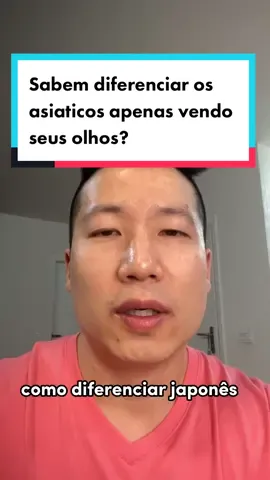 E ai, quem sabia diferenciar? Sabem de qual descendência eu sou?😅😂 #curiosidade #asia