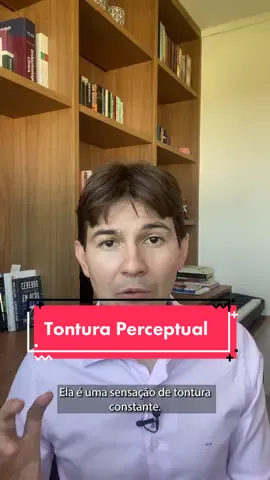 Já ouviu falar em tontura perceptual? #drmarcioararuna #neurologia #tontura #tonturaperceptual #cerebro