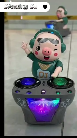 Electric DJ tide piggy toys