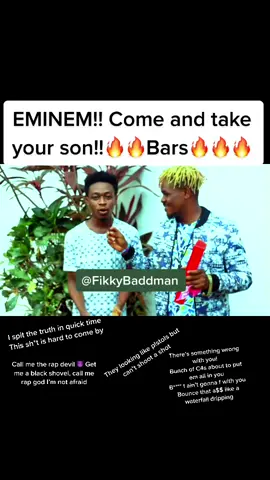 This guy raps like Eminem WOW 🔥🔥🔥🔥⭐️⭐️ Please tell me what line you loved in the comment section! #FikkyBaddman #FYP #Xfreestyle #TheMostCompleteArtiste #ghanatiktok #nigeriantiktok #kenyatiktok