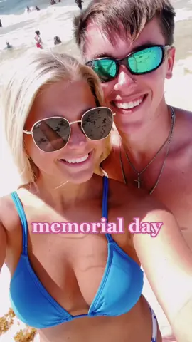 memorial day vlog🤍🇺🇸 fun day at the beach :) @liam_munn #memorialday #Vlog #dayinmylife #summervlog #gulfshores #fyp #foryou