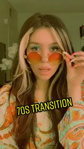 Let’s go back to the 70s ✨ #70s #transition  #decadeslooks #70saesthetic  #retro