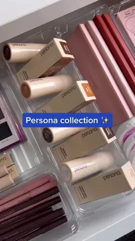 drawer of dreams 🌈✨ #personacosmetics #makeup #makeupcollection #makeupstash #makeuporganization #oddlysatisfying
