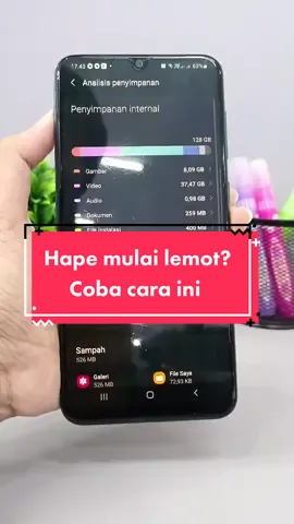 Nah boleh dicoba buat yg hapenya udah mulai lemot ya genks #ghanicreative #serunyabelajar