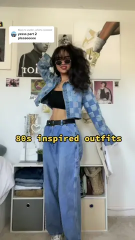 Reply to @wynter_ishot  an 80s Lara jean #strangerthings #fashion #fyp