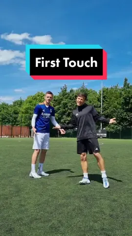 Tag a friend with a bad touch🥴 with @ergys_jr7 #Soccer #football #fussball #ballcontrol