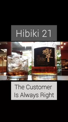 Hibiki 21 might be the most famous Japanese whisky. Demand is so high that bottles are scarce and prices start around $1400 US. Would you mix it with Coke?#hibikiwhisky #japanesewhisky #bartenderlife #barhumor #japanesewhiskey