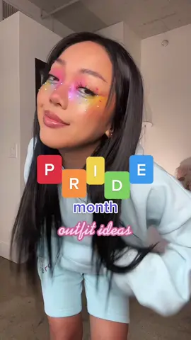 happy pride month babes!! LOVE U ALL SM 🌈💖 #pridemonth #outfitideas #ForYourPride