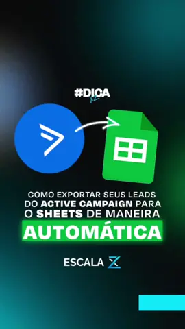 Neste vídeo vou mostrar como enviar seus Leads novos do ActiveCampaign para uma planilha no Google Sheets de maneira automática.Já se perguntou se o ActiveCampaign tem integração com o Google Sheets, nesse vídeo te mostro que é mais fácil do que você imagina.Quer continuar vendo conteúdos como este? Curta e salve esse Reels para aplicar depois.#ActiveCampaign #GoogleSheets #TráfegoPago #MarketingDigital