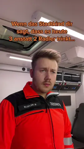 Ist Radler Alk? 🤔 #dorf #stadt #kennedeinlimit #sanitätsdienst #112 #rettungsdienst