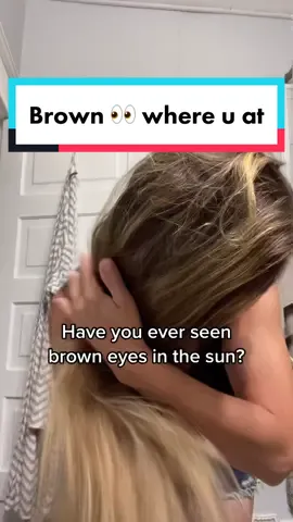 Let’s see those brown eyes 😉 👀#browneyedgirl #fyp