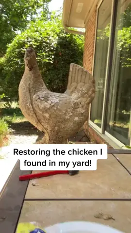 @houseproject 2.4 hours later and I did it! Restored the chicken 🐓🤓