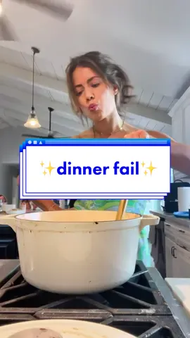 Making a recipe from Pinterest takes all the attention 🫠#dinnerfail #momhumor #momdinner #dinnertime #pinterestmom #notapinterestmom #momoffour
