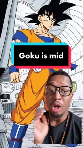 If you are honest with yourself you know Goku is only a mid character 😁 #silverroarpirates #dbz #goku #dragonball #dragonballz #kakaroto