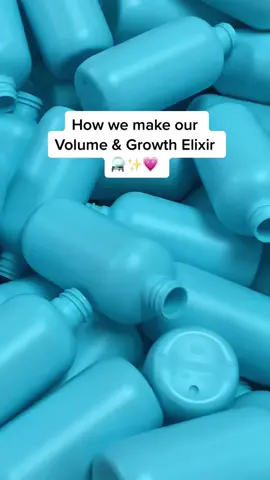 The journey of our Volume & Growth Elixir in production 😍✨ #ASMR #Hairburst #HairTok #Satisfying #HealthyHair