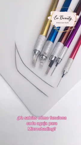 Ya sabias la diferencia de cada aguja y como se ve para pigmentar en un Microshading manual?? Aquí te dejamos la técnica.
