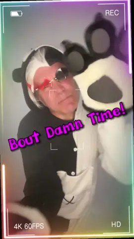“It’s about Damn Time!”  #voiceactor #lizzo #dance #dancetrend #monokuma #danganronpa #puhuhu #dancing #funnyvideos #viral #videogame #itspunishment #fy #fyp #fypシ #foryou #foryoupage @lizzo