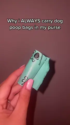 The many uses of a poop bag