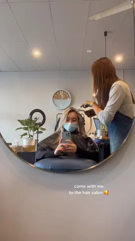 worth the 6h sit #hairtransformation #koreanhairsalon #bleachedit #hair #bleaching
