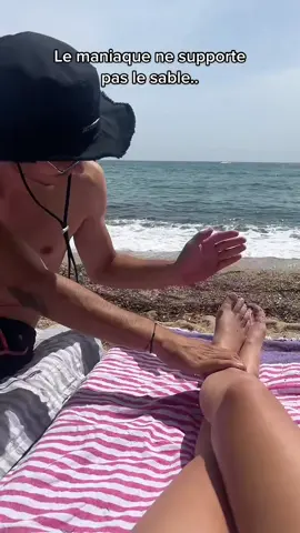 Même sur moi 🤦🏽‍♀️ #pourtoi #plage #maniac #clean