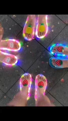 Glowing Slippers Childhood Fun  for child#interesting #funny #slippers #gift #toy #gift #childhood #electric #glow #goodthingforyou #goodthing #led #children