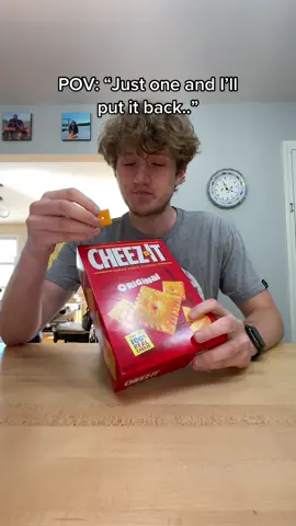 you always tell yourself “just one bite” and then….