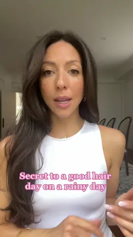 The secret to the perfect hair on a rainy day! #hairtutorial #hairstyle #hairtips