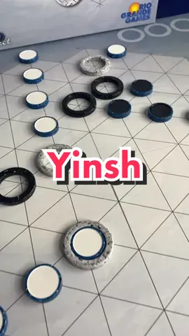Yinsh is a classic abstract for two! #datenight #twoplayergames #boardgames #tabletopgames