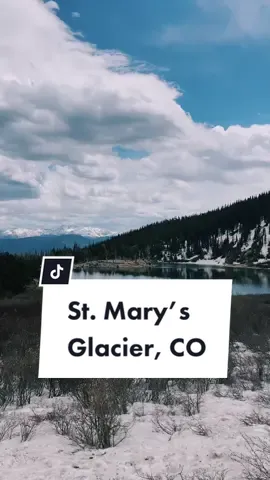 Beautiful hikes close to Denver - St. Mary’s Glacier 🏔 #denver
