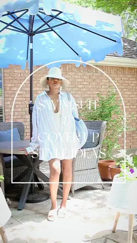 Part 1 of my “Swimsuit & Cover Up Style Ideas” series where I am sharing styling  options to get you inspired for the beach or pool! All options in this series is under $100! In this video I’m styling this oversized linen shirt, with a one piece suit and bucket style hat! Does this make you ready to rock swimwear? #swimwearstyling #vacationoutfitidea #styleyourvacation #vacationstyleinspo #swimcoverups @hm.official @target