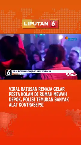 Haceeep banget, kakak-kakak. Tiati, ah. #Liputan6 #SCTVNews #Berita #PoolParty #Depok #Dugem #Party #BikiniParty #fyp