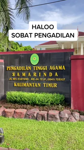 Haloo sobat Pengadilan, mari kita mengenal Pengadilan Tinggi Agama Samarinda. #pengadilan #court #samarinda  #fypシ #fyp