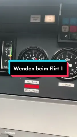 Heute wenden wir einen Flirt 1 der eurobahn. #lokführer #eisenbahn #eurobahn #re3 #bahn #flirt #german