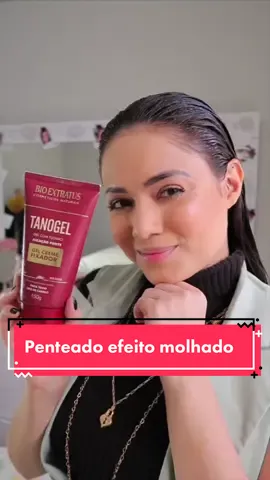 Amo esse produto da @bioextratusoficial . Tanogel é simplesmente maravilhoso pra fazer penteados! #cabelocurto #penteados #bioextratus #cabelo #dicadecabelo #dicadepenteados